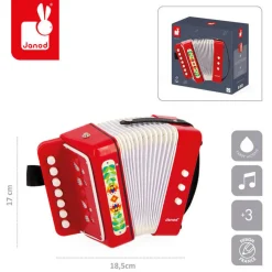 Janod Akordeon Gioia 3+