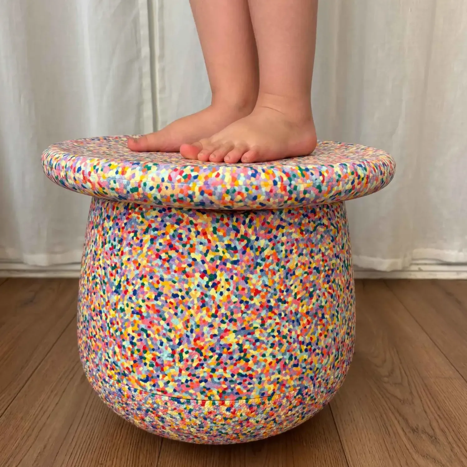 Stapelstein® Aktywne siedzisko Dynamic small super confetti 2 el. + free Pad