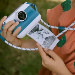 Kidywolf Aparat z drukarką dla dzieci K-PRINT - BLUE