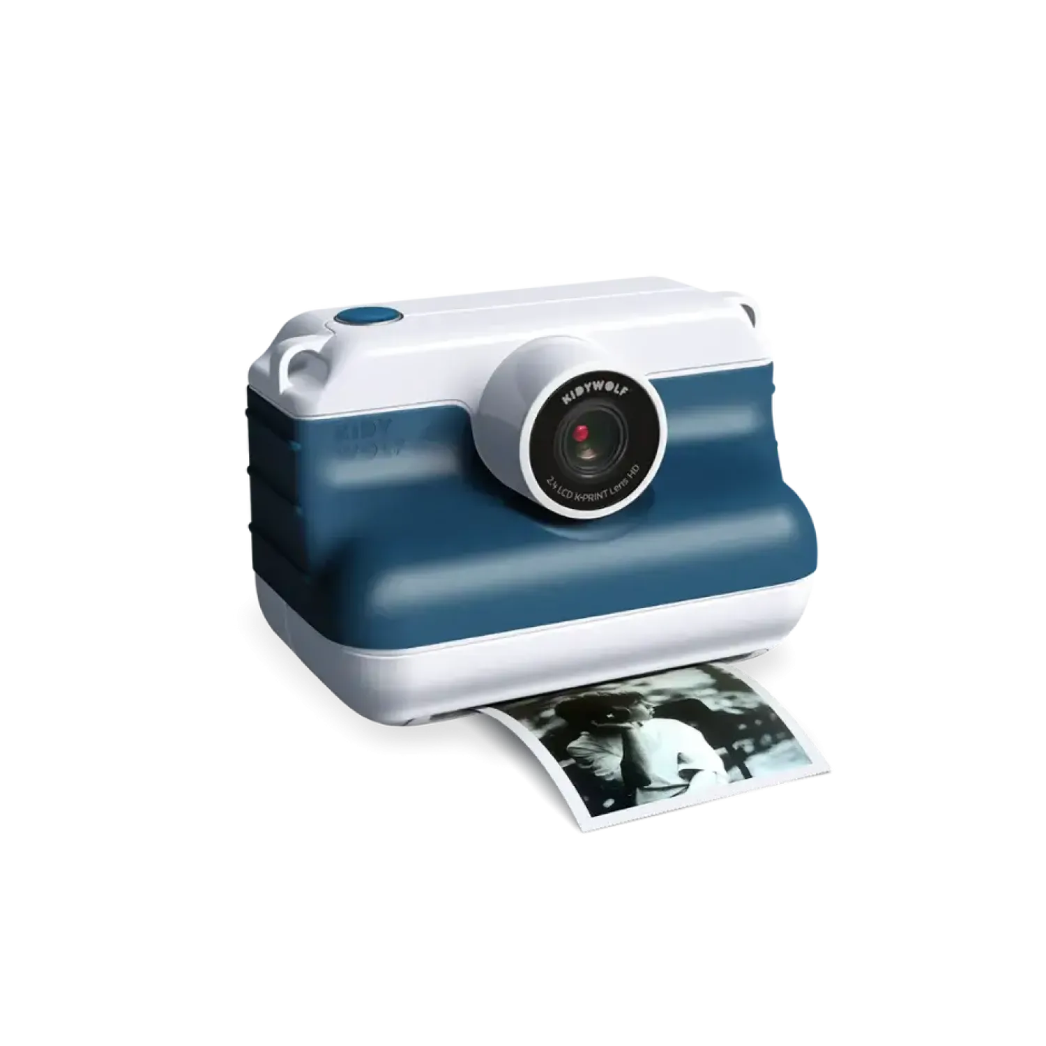 Kidywolf Aparat z drukarką dla dzieci K-PRINT - BLUE