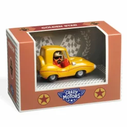 Djeco Autko CRAZY MOTORS - GOLDEN STAR