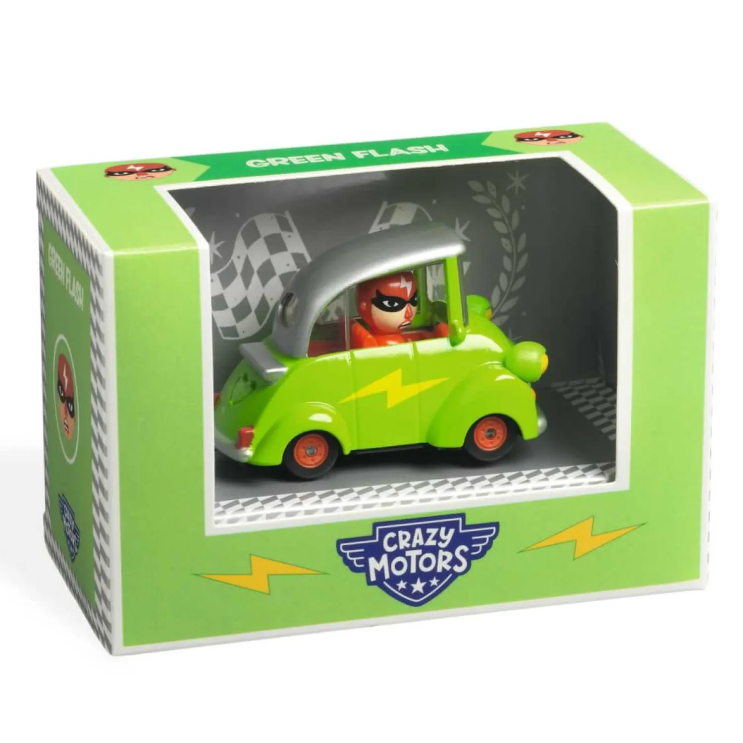 Djeco Autko CRAZY MOTORS - GREEN FLASH