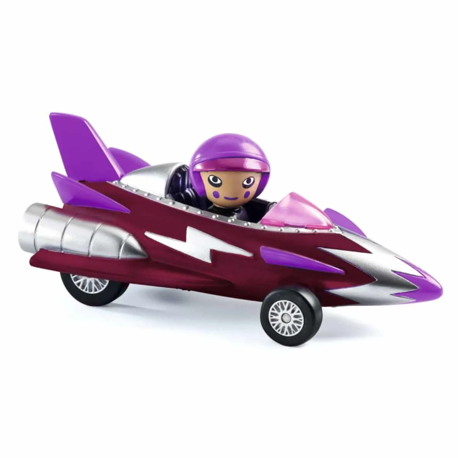 Djeco Autko CRAZY MOTORS - MISS BURGUNDY