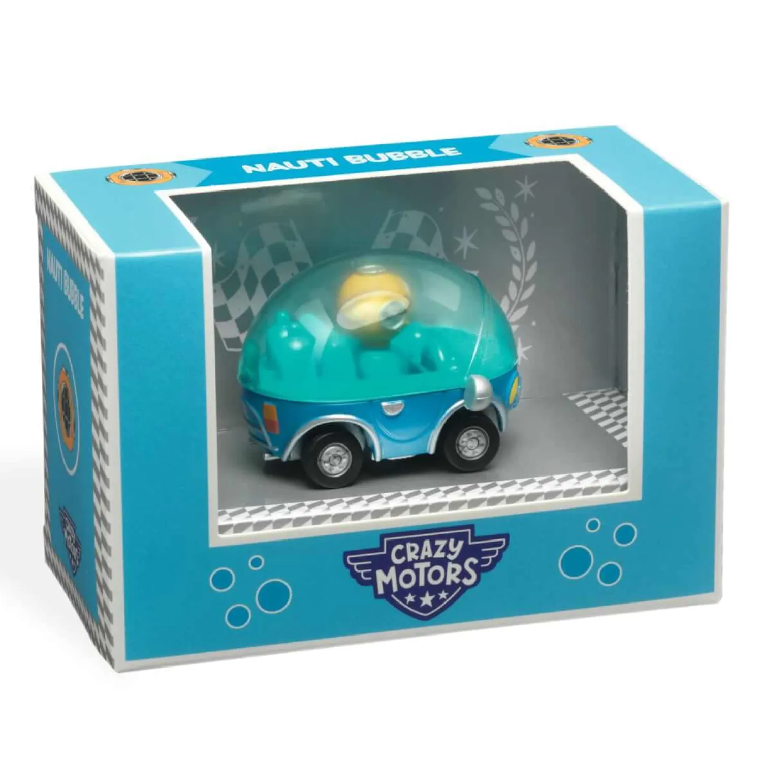 Djeco Autko CRAZY MOTORS - NAUTI BUBBLE