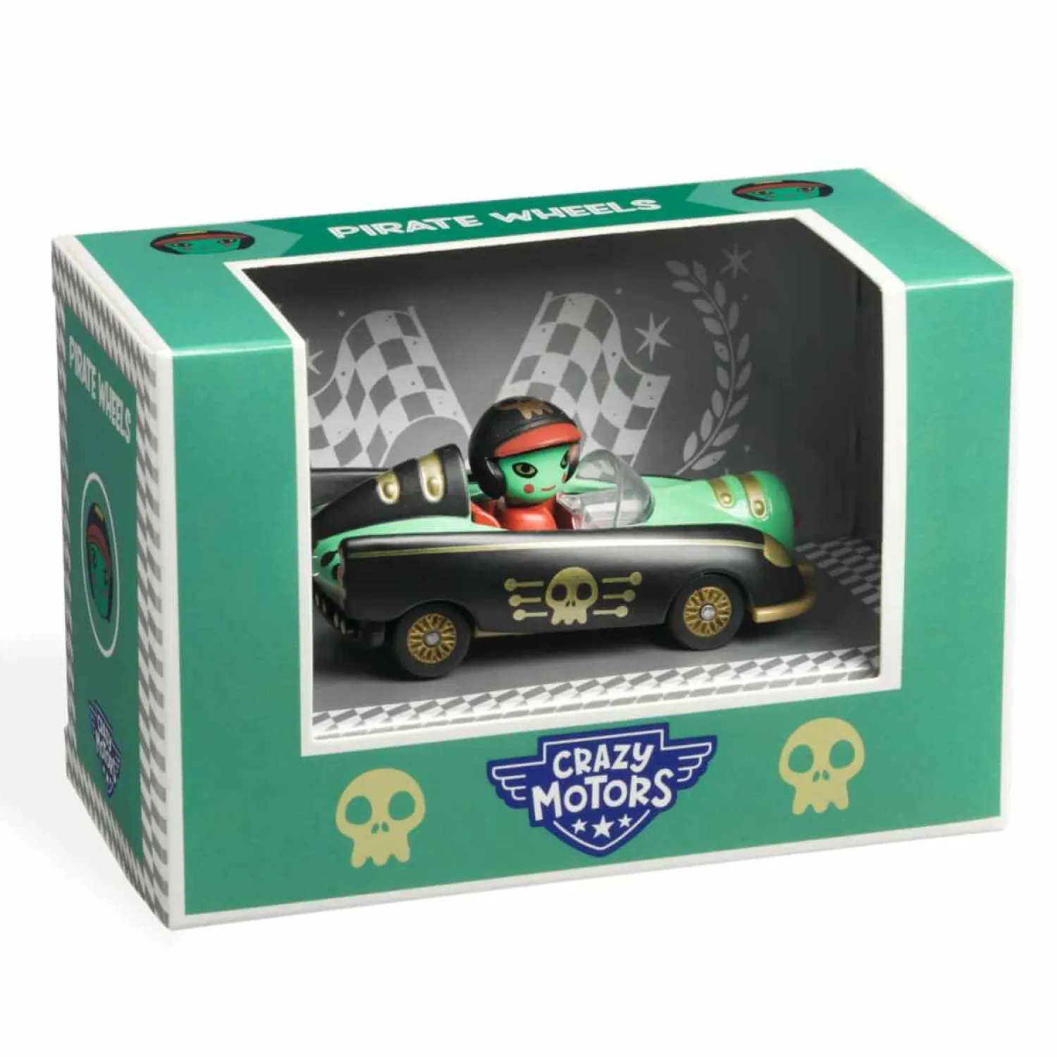 Djeco Autko CRAZY MOTORS - PIRATE WHEELS