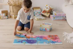 Ludattica Baby puzzle - dwustronne puzzle dla najmłodszych - MORZE