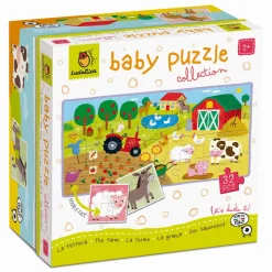 Ludattica Baby puzzle - dwustronne puzzle dla najmłodszych - WIEŚ