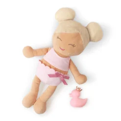 LullaBaby Bath Doll - lalka przytulanka do kąpieli - blondynka, wersja bez ręczniczka