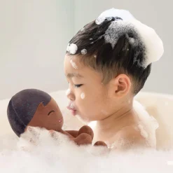 LullaBaby Bath Doll Lulla Baby - lalka przytulanka do kąpieli - chłopiec brunet