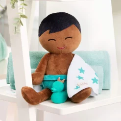 LullaBaby Bath Doll Lulla Baby - lalka przytulanka do kąpieli - chłopiec brunet