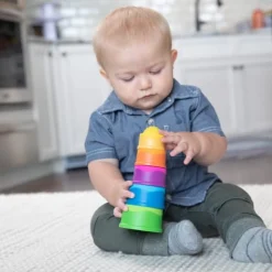 Fat Brain Toys Bąbelki Dimpl Wieża