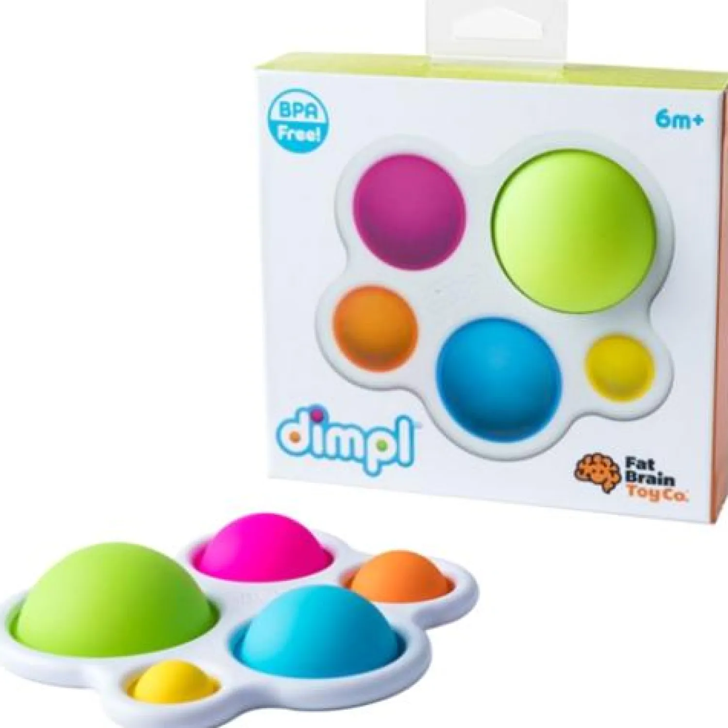 Fat Brain Toys Bąbelki sensoryczne Dimpl