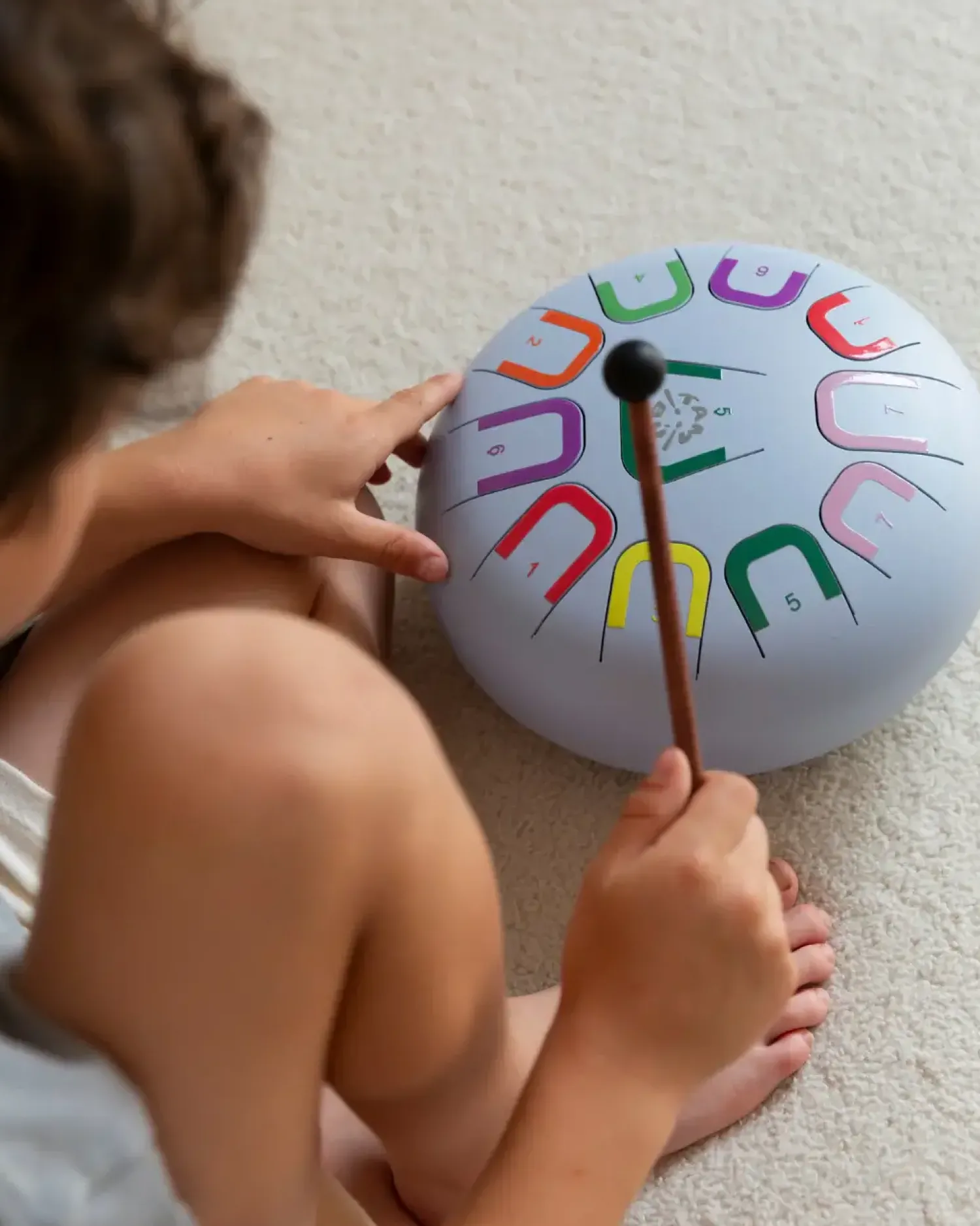 Juegaconmigo Bębenek językowy Tambu śr. 25cm - Pure Connection