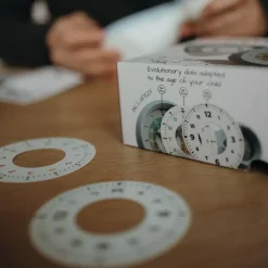 Dzieci Kidywolf Budzik edukacyjny KIDYALARM - melonowy