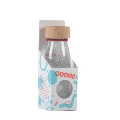 Petit Boum Butelka sensoryczna FLOAT srebrna
