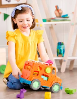 Wonder Wheels Ciężarówka Safari z klockami sorterami – Safari Shape Sorter Truck