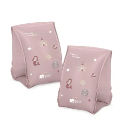 SIPO Dmuchane rękawki do pływania dla dzieci 3-6 lat (15-30 kg) - różowe