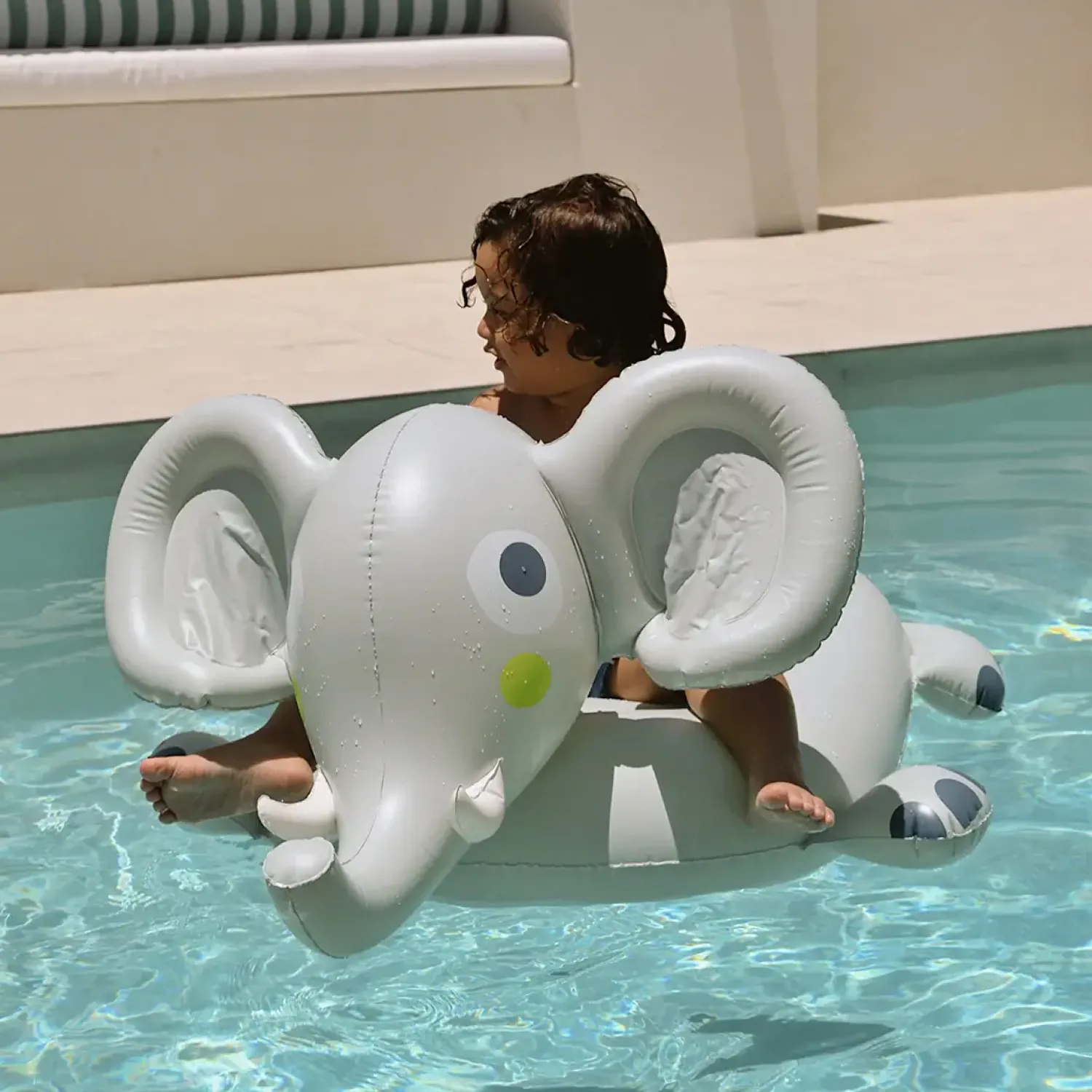 Sunny Life Dmuchany jeździk wodny - Eli the Elephant