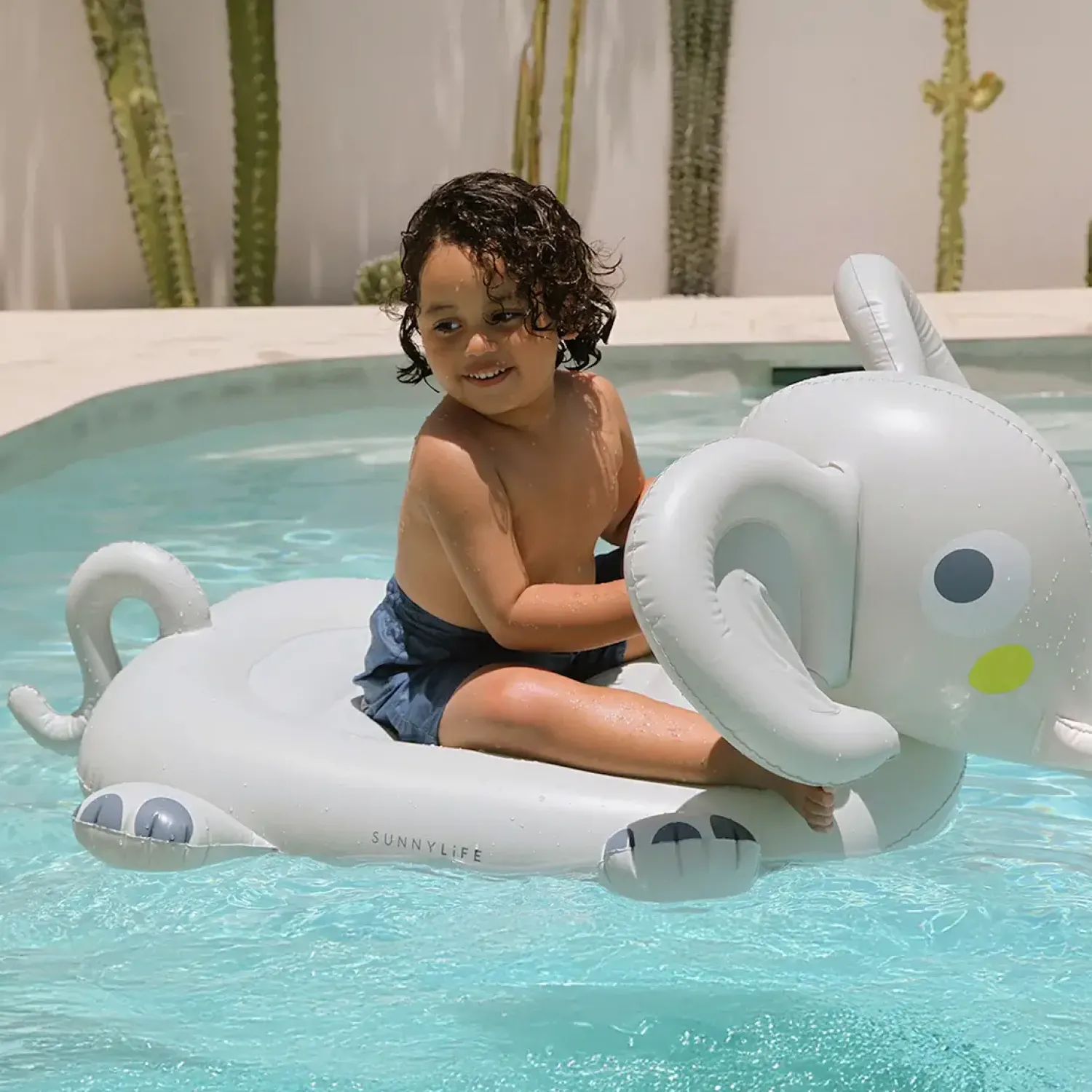 Sunny Life Dmuchany jeździk wodny - Eli the Elephant
