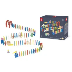 Janod Domino Tor przeszkód 100 el. 3+