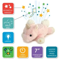 Cloud b Dream Buddies - Lampka nocna jednorożec Ella