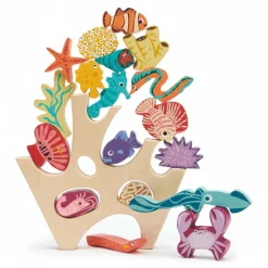 Tender Leaf Toys Drewniana gra zręcznościowa - Mieszkańcy rafy