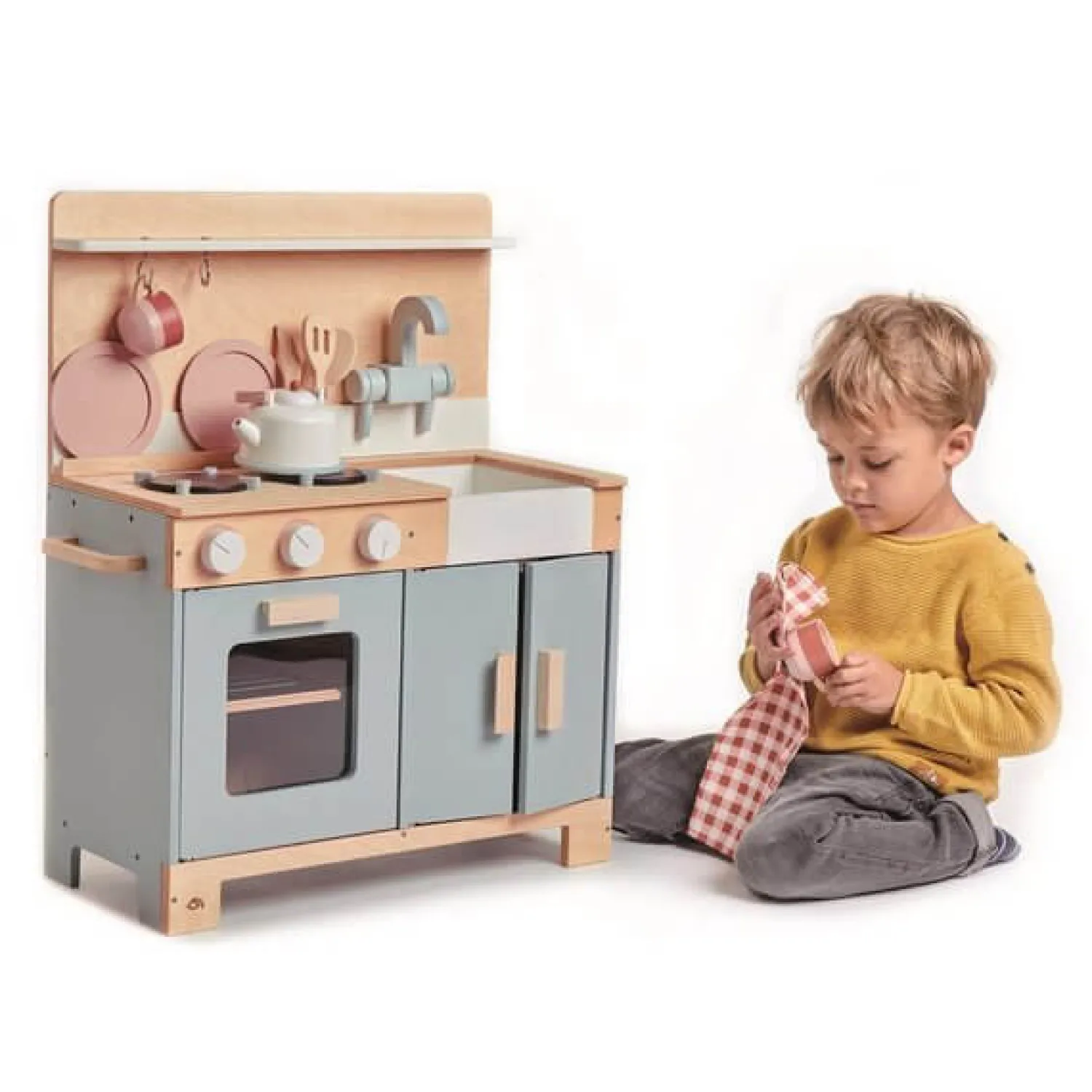 Tender Leaf Toys Drewniana kuchnia, Mini Chef