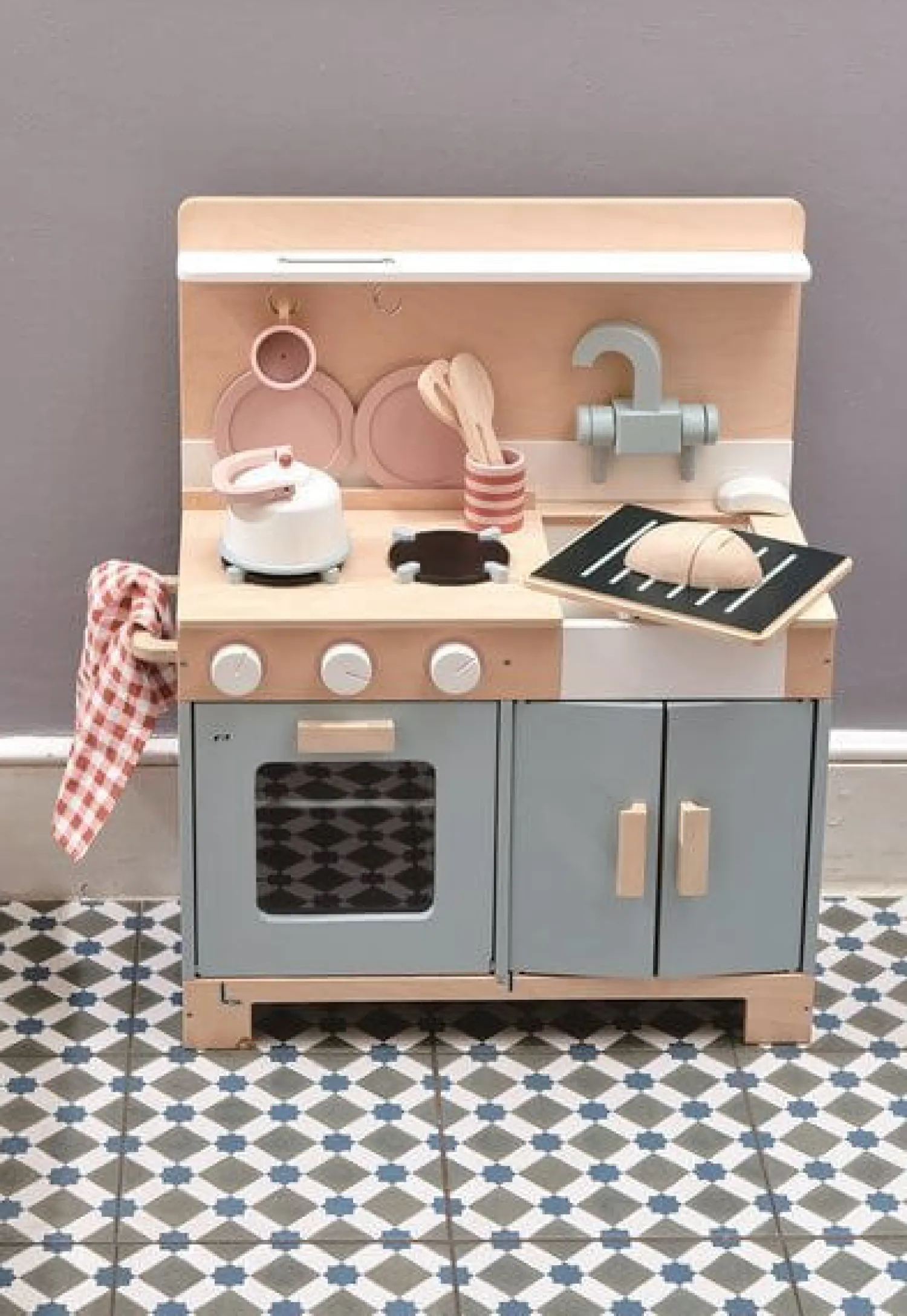Tender Leaf Toys Drewniana kuchnia, Mini Chef