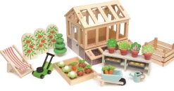 Tender Leaf Toys Drewniana szklarnia