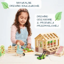 Tender Leaf Toys Drewniana szklarnia