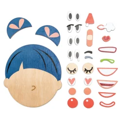 Tender Leaf Toys Drewniana tablica edukacyjna - Emocje