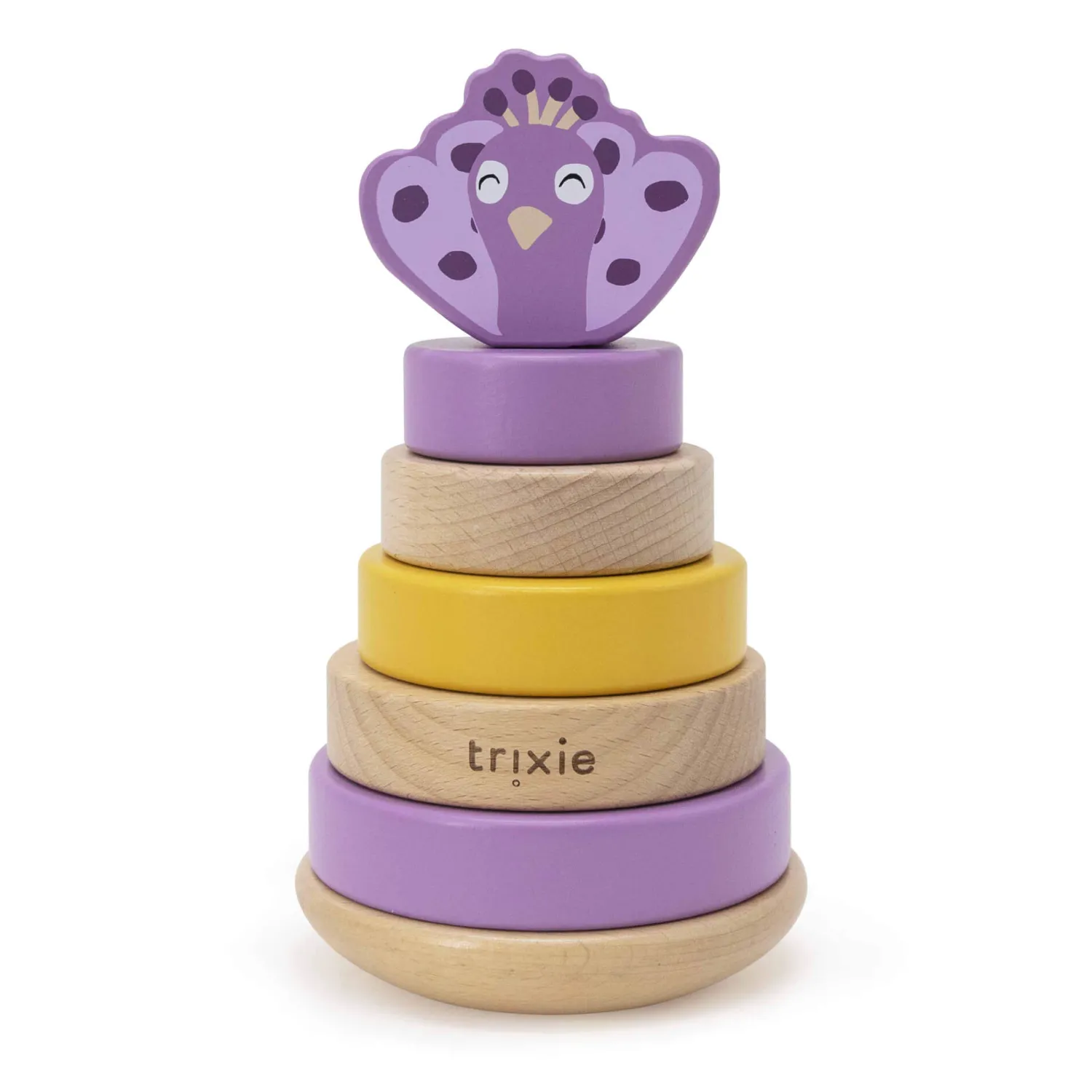 Trixie Drewniana zabawka piramida Paw