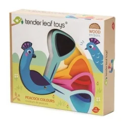 Tender Leaf Toys Drewniana zabawka, Poznajemy kolory - PAW