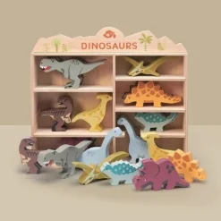 Tender Leaf Toys Drewniane figurki do zabawy - dinozaury