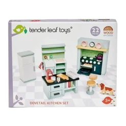 Tender Leaf Toys Drewniane meble do domku dla lalek - kuchnia