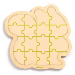Djeco Drewniane puzzle w ramce WIEWIÓRKA