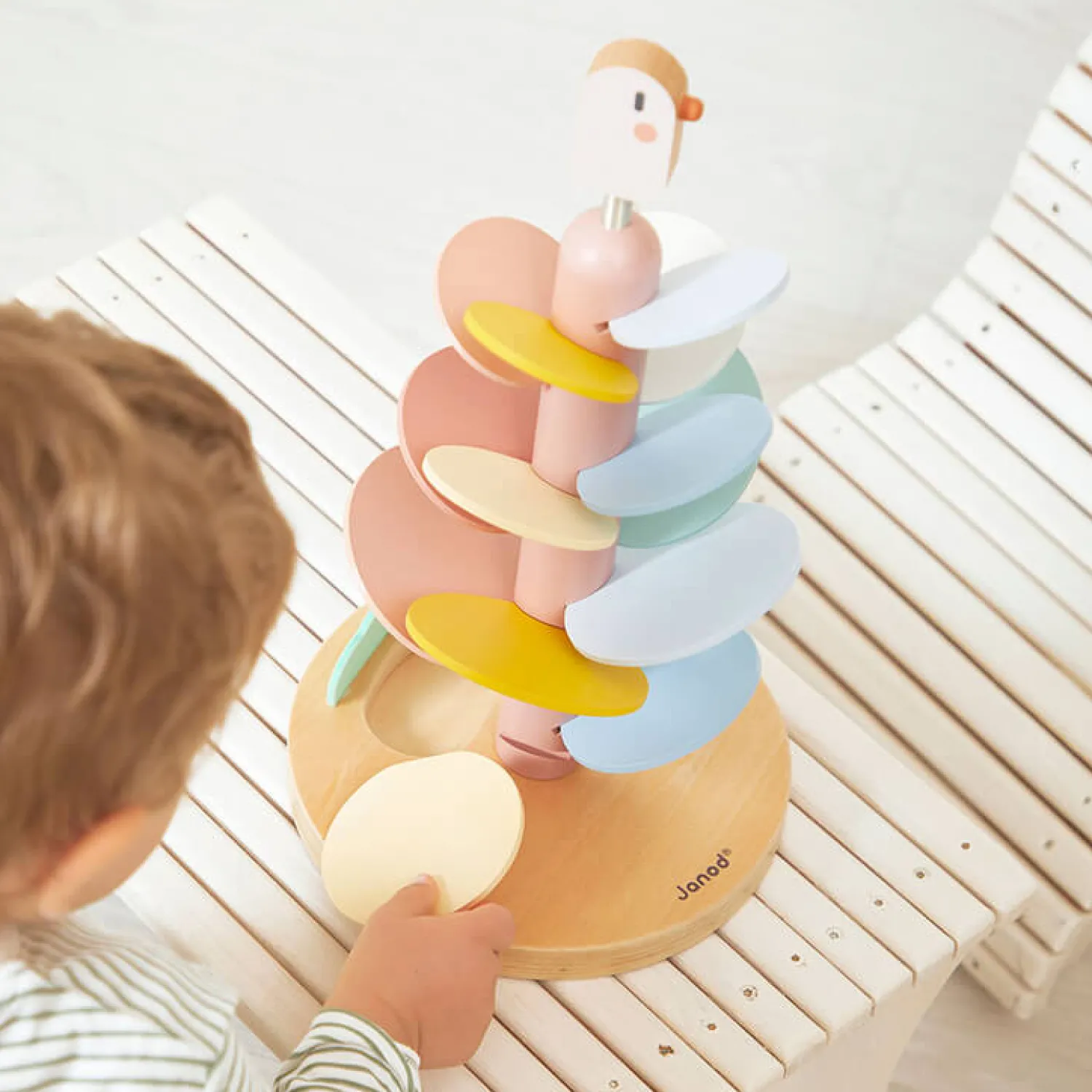 Janod Drewniany kulodrom Ptaszek Sweet Cocoon 3+