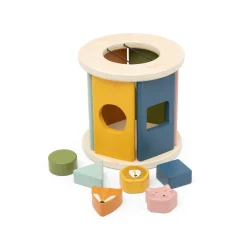 Trixie Drewniany roller, sorter kształtów