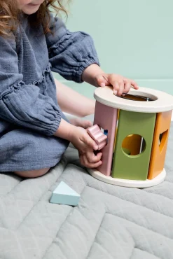 Trixie Drewniany roller, sorter kształtów