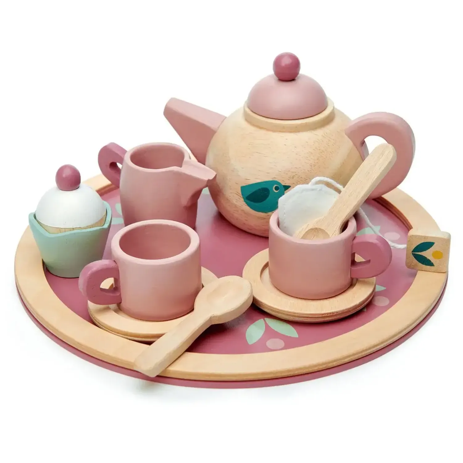 Tender Leaf Toys Drewniany serwis do herbaty, Mini Chef