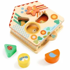 Djeco Drewniany sorter DOMEK