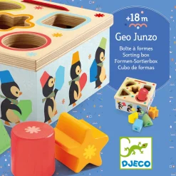 Djeco Drewniany sorter IGLOO