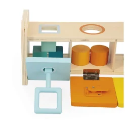 Janod Drewniany sorter z kluczykami Essentiel