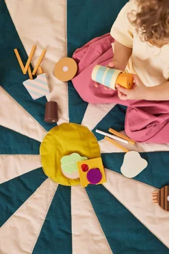 Kids Concept Drewniany zestaw „menu hamburgerowe”