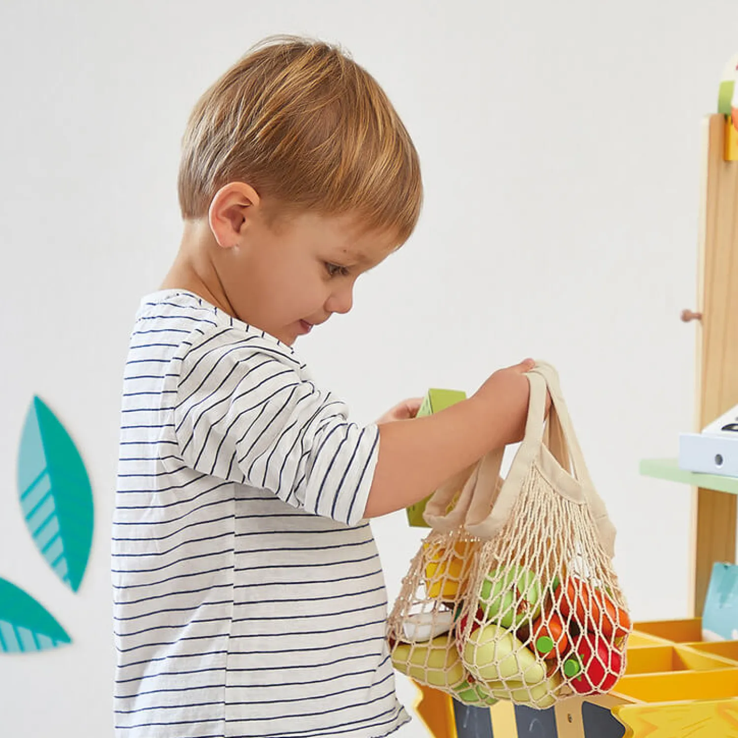 Janod Duży sklep warzywniak Farma 3+