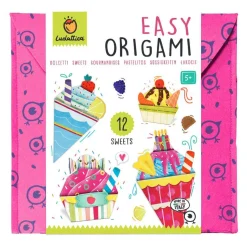 Ludattica EASY ORIGAMI - zestaw kreatywny - ŁAKOCIE
