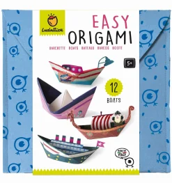 Ludattica EASY ORIGAMI - zestaw kreatywny - STATKI