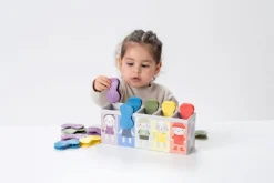 Taf Toys Edukacyjna zabawka z klipsami - Dopasuj i licz!