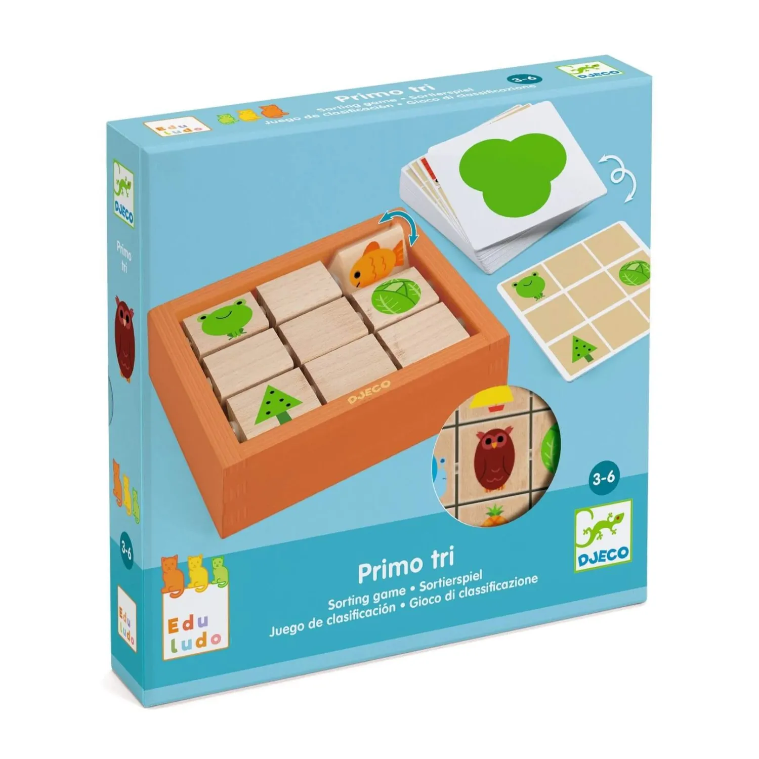 Djeco Eduludo - gra PRIMO TRI