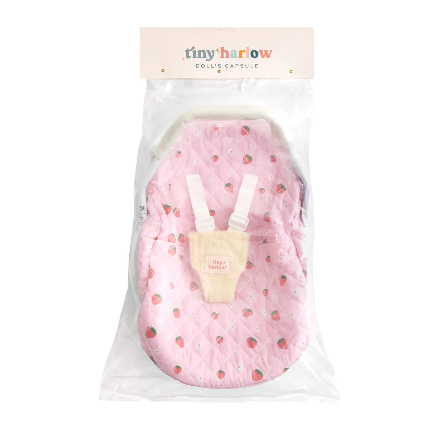 Tiny Harlow Fotelik samochodowy dla lalki Strawberry